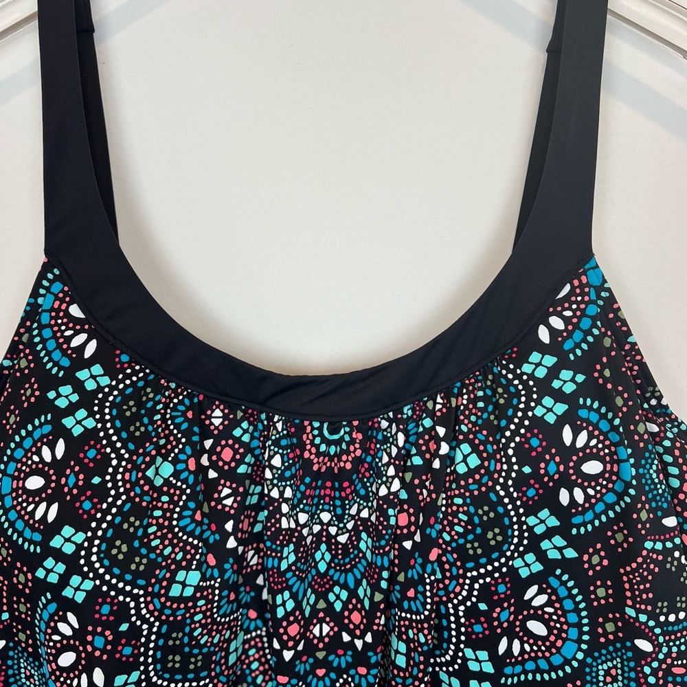 NWT Coco Reef Plus Size Ultra Fit
Bra Sized Underwire Tankini Sz 24W/46C - Picture 4 of 11
